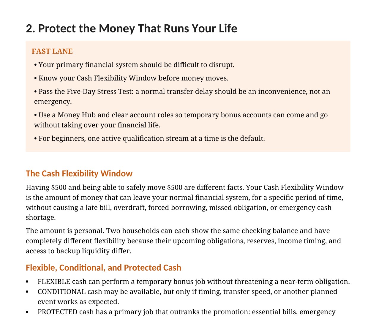 Focused preview of Protect the Money That Runs Your Life